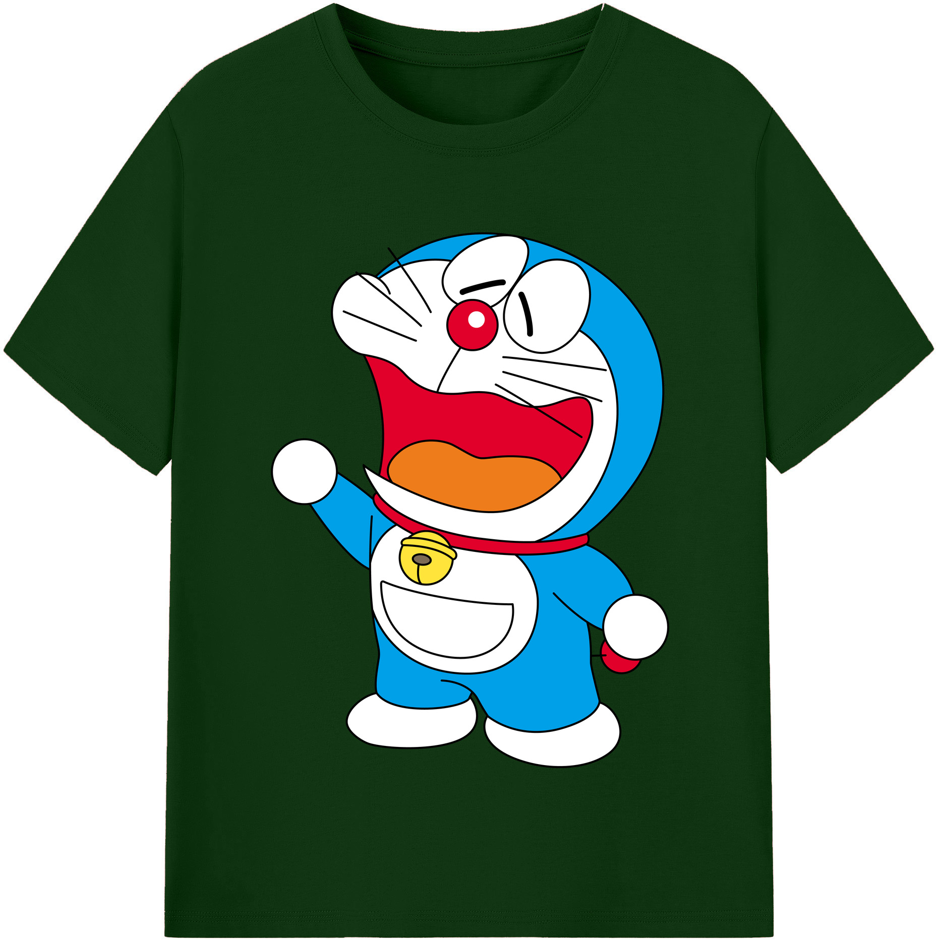 （画像用） ドラえもん Doraemon 綿100％半袖Tシャツ（フロントプリント）